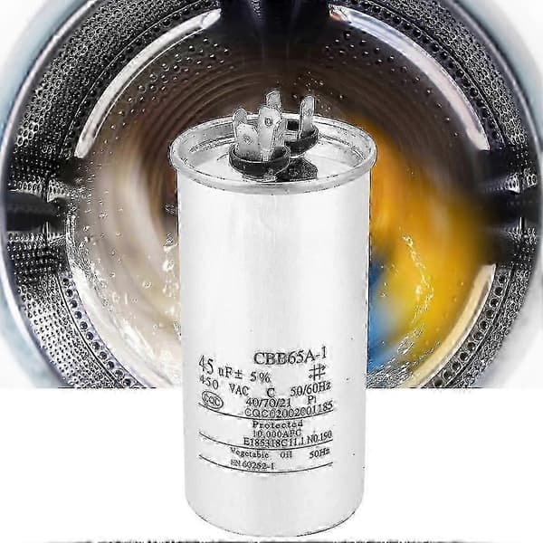 450V 45UF CBB65 kondensator for AC kompressormotor utgave 0830 5 5