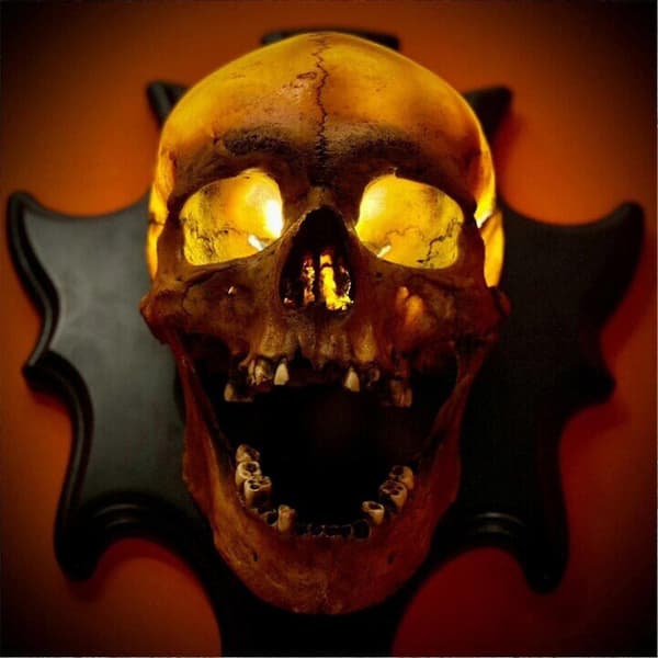 Home Walls Fine Horror Skeleton Nattlampa