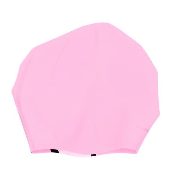 Svømmehette for barn i silikon med fiskeform for barn, rosa