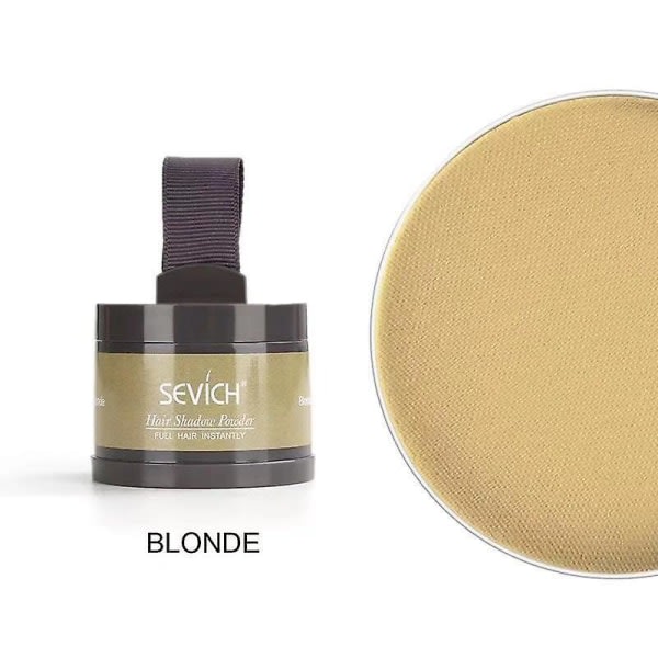 Sevich vattenfast hårpulver Concealer Root Touch Up Volymgivande cover upp en gyllene Golden