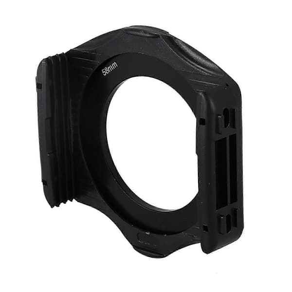 58mm sovitinrengas + 3-paikkainen suodatinpidike Cokin P -sarjan kameralle Black