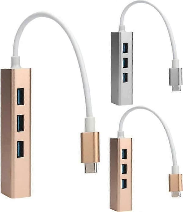 USB A-hubb USB-hubb Typ C-hubb USB C-hubb Ethernet Gigabit