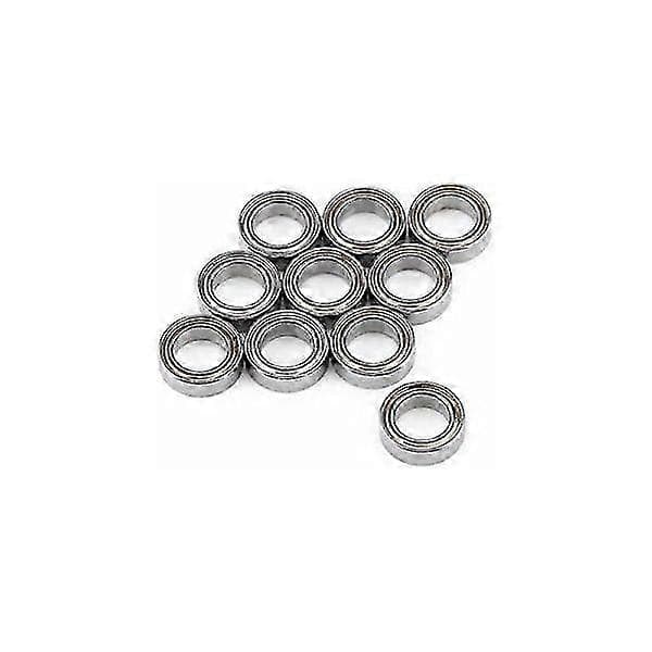 Kugleleje, holdbare metaldele 10 stk. MR85ZZ miniature dobbeltafskærmede kuglelejer 5x8x2,5 mm til 3D-printermodelbygning