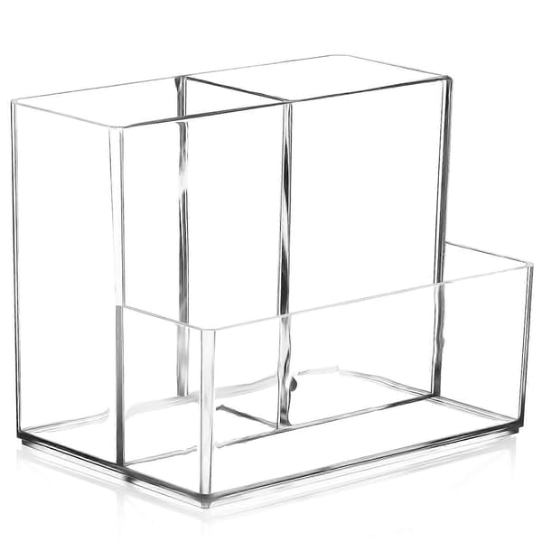Klar Makeup Organizer Børsteholder til Opbevaring med Transparent Design