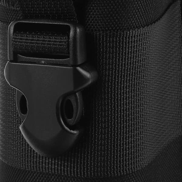 Sort bærbar brilleholder til opbevaring 4 stk. holdbart brilleetui Black 18x9cm