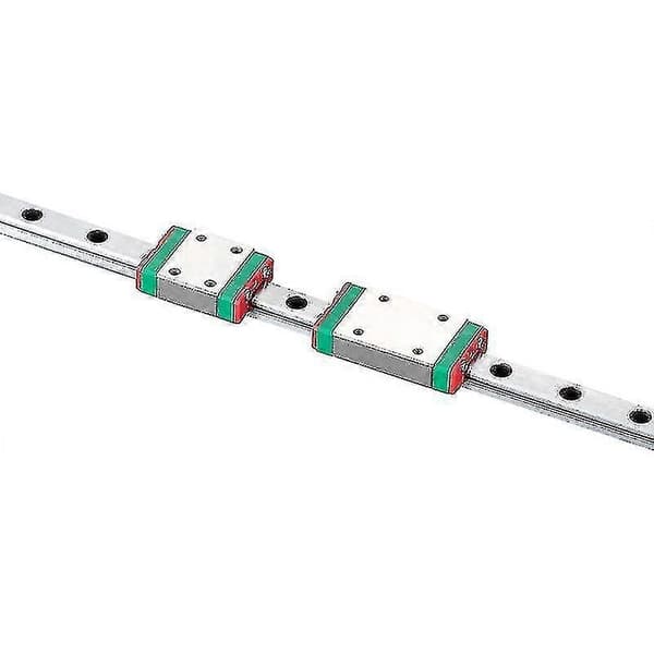 Lineær guide i rustfrit stål Mgn7 Mgn12 Mgn15 Mgn9 blok 30 mm til 1000 mm skinnevogn Cnc 3d printerdel miniaturelejer