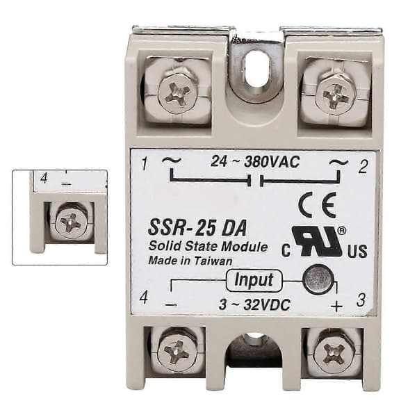 Enfase Solid State Relé Lav Støy Ingen Gnistsrelémodul for Strømstyringsapplikasjon Utgave 0428