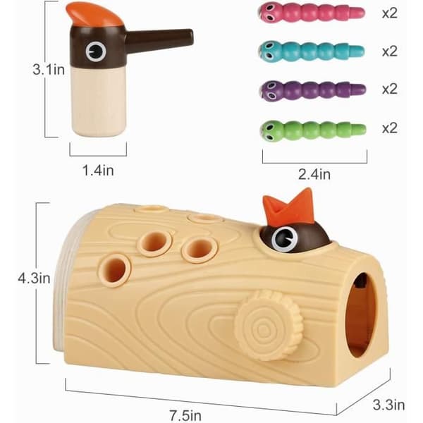 Magnetisk spill for barn, insektfangstspill, perfekt gave til barn