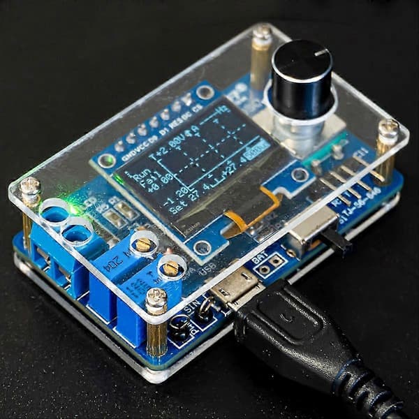 Mini Digitalt Oscilloscope DIY Elektronisk Sæt STC8K8A MCU 0,96 Tommer OLED Loddeprojekt