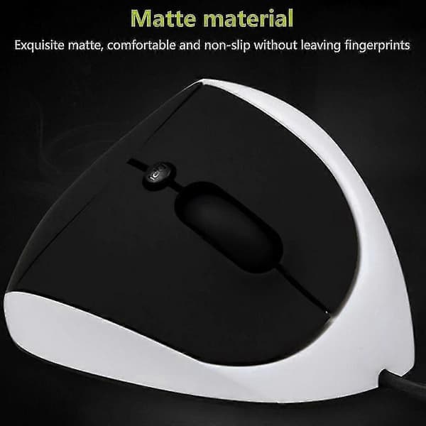 Kablet lodret mus, lille ergonomisk