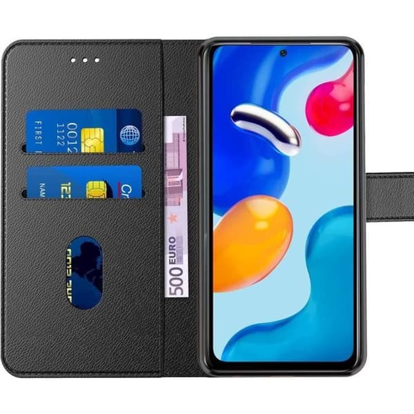 Fodral - Xiaomi - Redmi Note 11 / 11S - PU-läder - 360° skydd - Multifunktionell