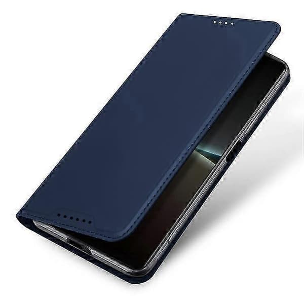Xperia 5 IV DUX DUCIS Pro Läderfodral - Premium Hudskydd Blue