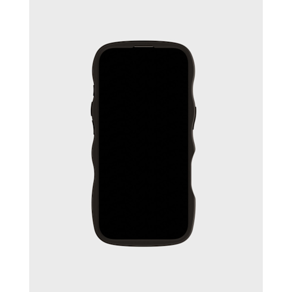 held iPhone 16 Pro Max Cover Bølget Sort/Transparent 64