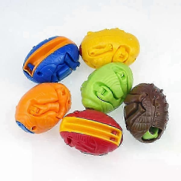 Transformerende Dinosaur Robotleke i Eggform 6.5cm ABS Anime-stil for Barn STEM-læring Bursdag Julegave