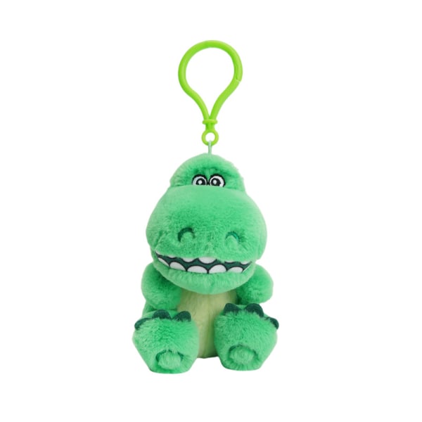 Disney dukke jordbær bamse nøglering Stitch plyslegetøj rygsæk vedhæng taske vedhæng 64cm 11cm Hug dragon pendant (dark green)