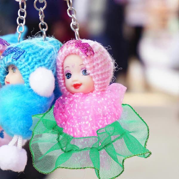 Grön Mini Docka Tutu Kjol för Dekoration med 30 st Spets Dockdräkt