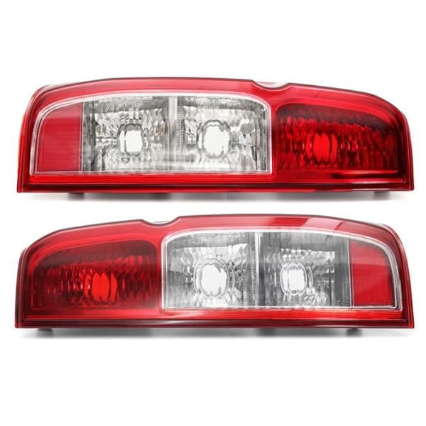 Sæt - Par røde bagbremselygter, til Nissan Navara D40 2005-2015