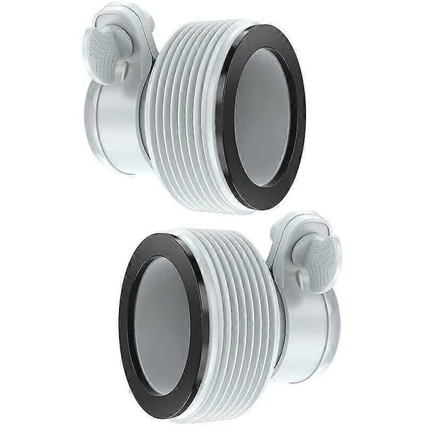 Intex Set med 2 adaptrar 32-38mm Ljusgrå