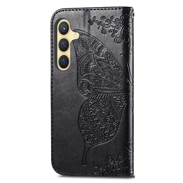 Samsung Galaxy S24 Plus Skal Stor Fjäril Svart 70