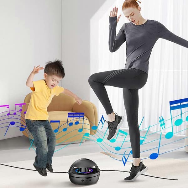 Electric Jump Rope Machine, Jump Ropes, Electronic Exercise Counter, Creative Machine blue