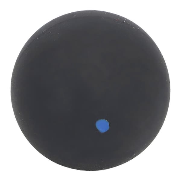 Squashbold 39 mm enkelt blå prik gummi fremragende bounce
