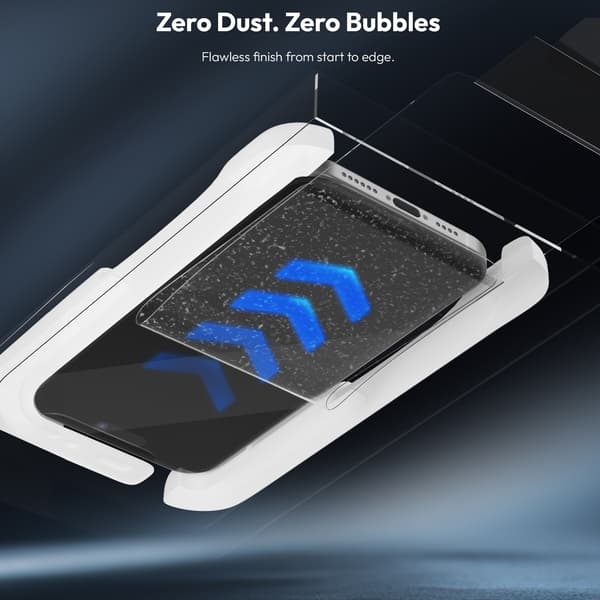 2-PACK iPhone 15 Pro Privacy Screen Protector - Tempered Glass | [SmartFit Reusable System] - Bubble-Free