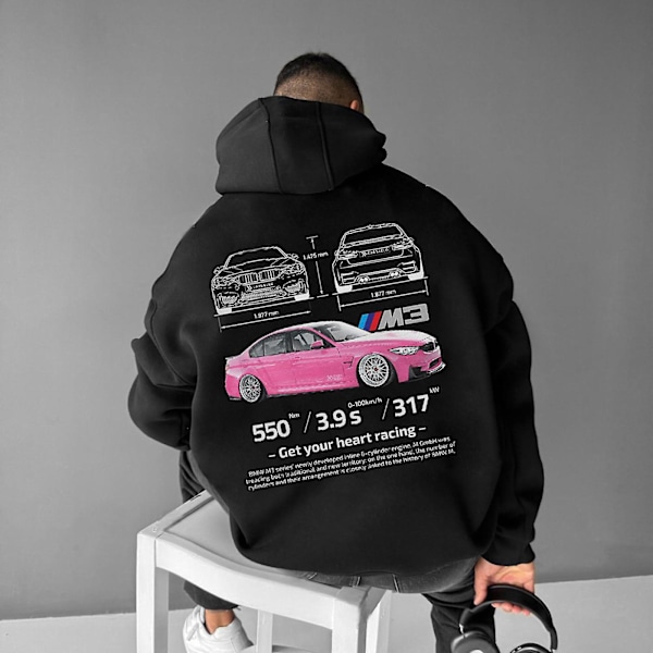 Porsche 911 Hoody Biltrykk Hoodies Unisex