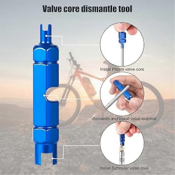 10-pack Presta ventilkärnbytesats för cykeldäck Edition 0820 5 5