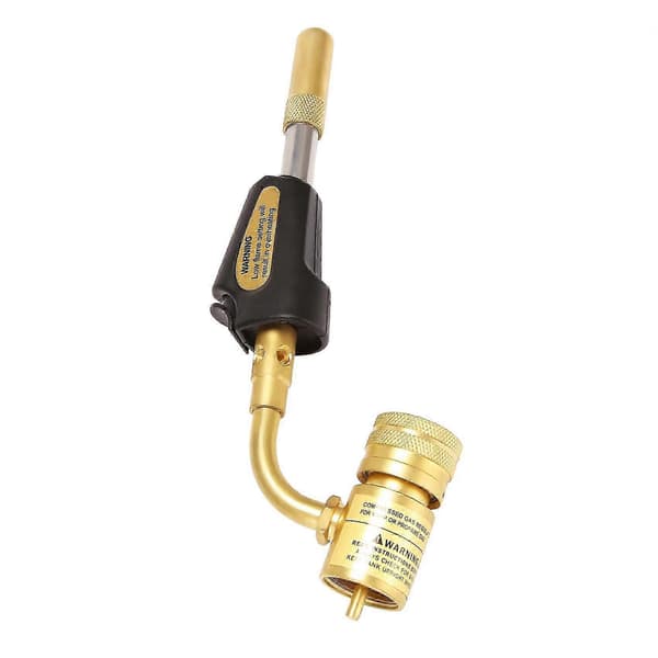 Turbo Torch Tips Selvantennelse Turbo Torch Regulator Lodding Lodding Sveis VVS Verktøy Hjem A GoldBlack