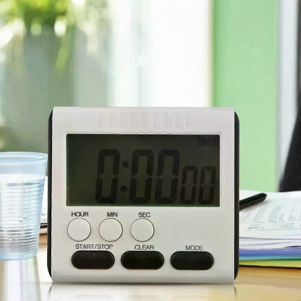 Digital Display Cooking Alarm Clock Kitchen Timer Sleep Stopwatch Clock House Kitchen Accessories Countdown Timer Magnet Clock