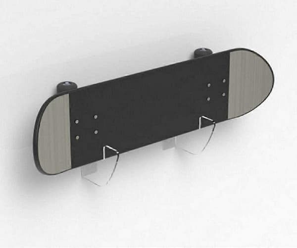 1 set stabilt skateboardväggställ lättvikt
