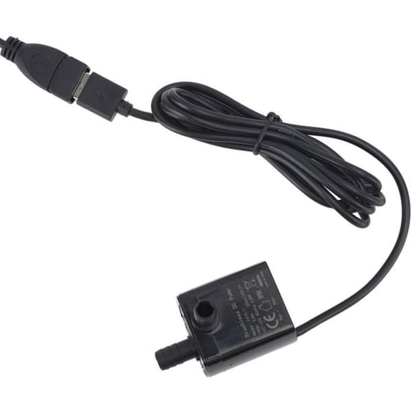 Eosnow 6V 10W USB Solfontänpumpset, Solfontänvattenpump för Fågelbad, Trädgård, Pool