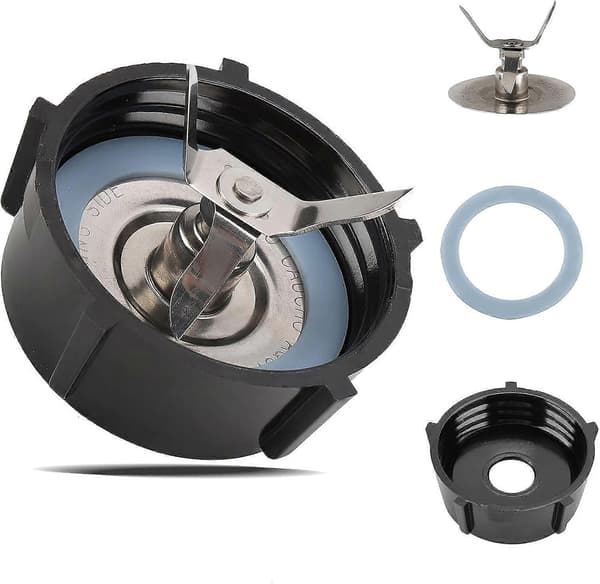 3 stk. erstatningssett for blender, Oster-blad i rustfritt stål, reservedeler til juicer med erstatningsbase