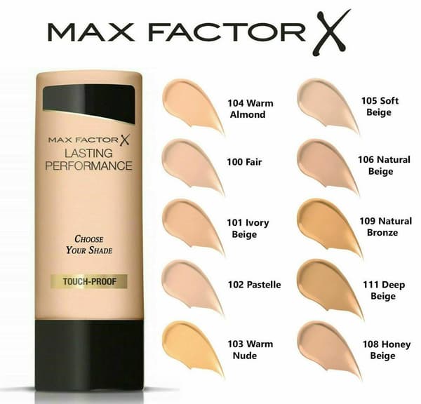 Max Factor Lasting Performance 102 Pastelli Transparent transparent