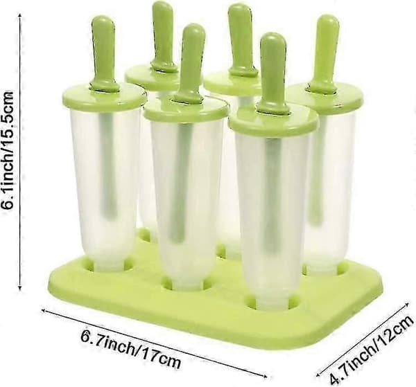 Ispinneform Plastform Gjenbrukbar form for ispinne iskrem geléklubb