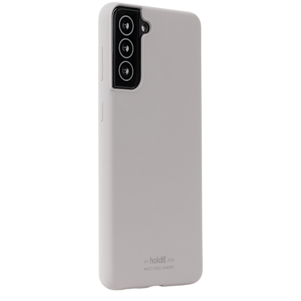 held Samsung Galaxy S22 Plus Mobilskal Silikon Taupe 45