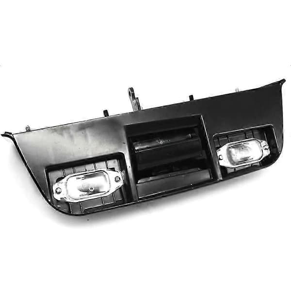 Bagnummerpladelygte til Toyota Land Cruiser Prado LC95 1996-2002 Sort Plast