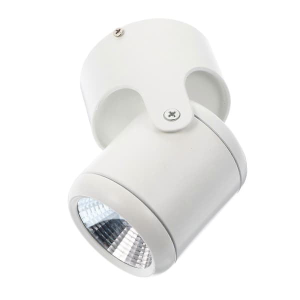 7W Roterende LED-spotlight-lampe skinnebelysning for restaurantbelysning