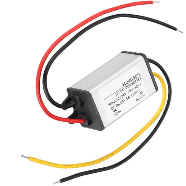 DC-DC 12V/24V to 5V 5A Step Down Converter Power Supply Module