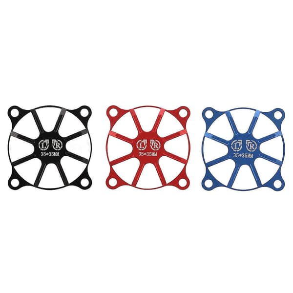 Aluminiumslegering RC Blæserdæksel 35mm CNC Bearbejdet Letvægts Køletilbehør til ESC