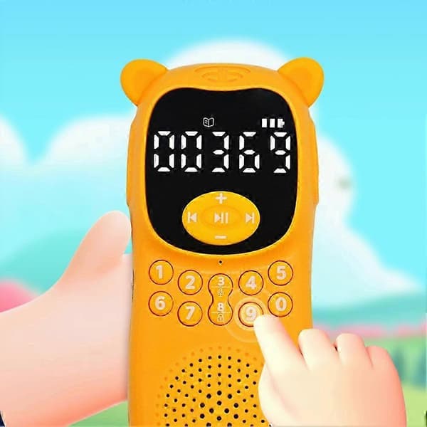 Bluetooth Smart Learning Story Machine Tidig Utbildningsspelare för Grundskolebarn