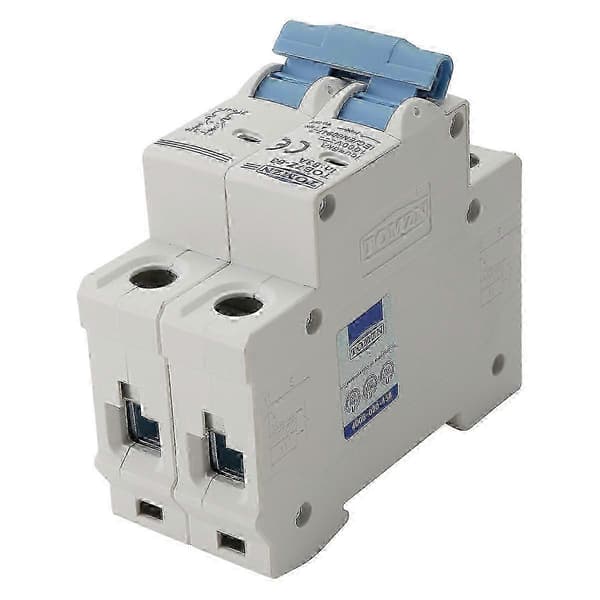 2P 1000V DC Mini effektbryter for solcelleanlegg - DC MCB beskyttelse for solcellepaneler 63A