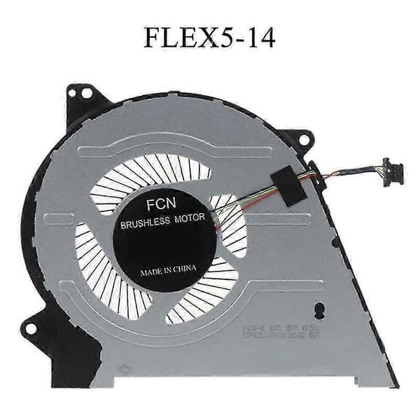 CPU-køleventilator til IdeaPad Flex 5 14IIL05 14ITL05 14ARE05 15IIL05