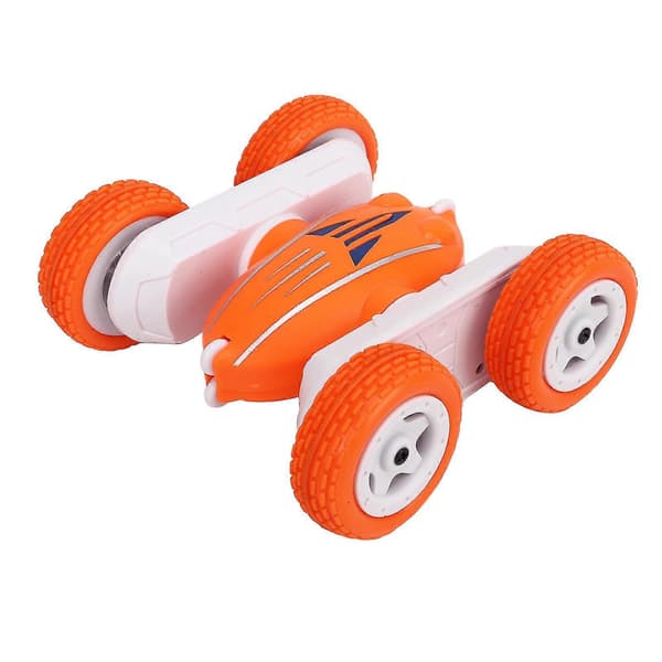 RC-temppuauto kaksipuolinen 360 asteen pyöritys 2,4 GHz valoilla lapsille 6+