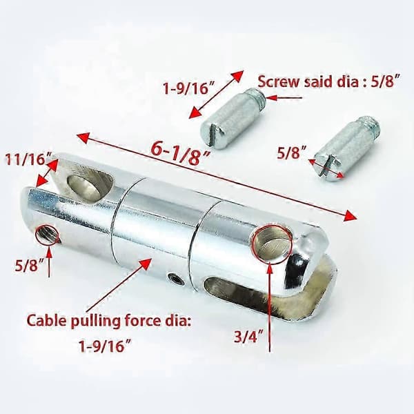 Kabel Svingbar Wirelager Breakaway Svingbar 5 Ton - 1 stk