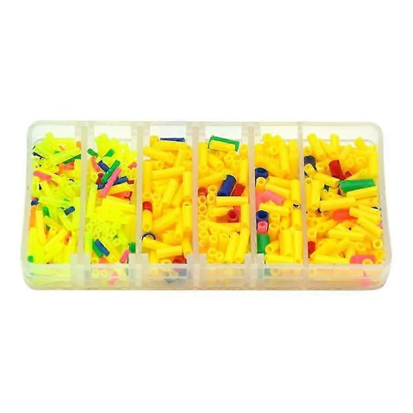 1 sett gummi flytehylser karpefiske tilbehør silikonstopper Multi-color One-size