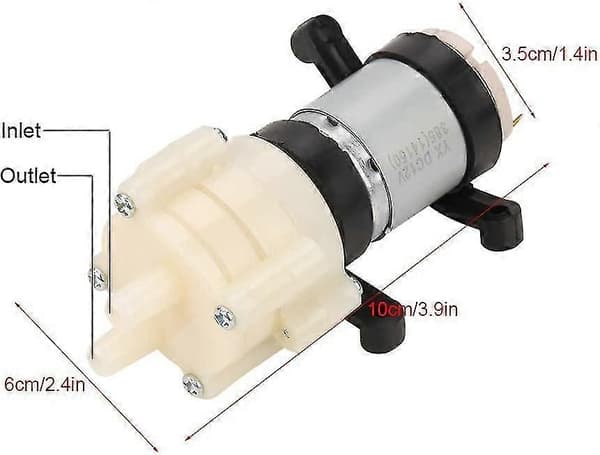 Membranvattenpump 12v Mini Elektrisk