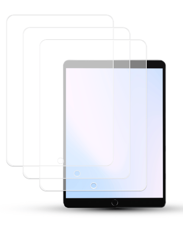 3-Pack IPAD 9TH GEN 10.2 INCH 3 PACK Screen Protector - Tempered Glass 9H - Super quality 3D