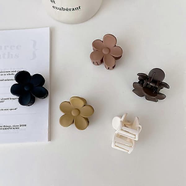 Hårklemme Blomst Mini Klemme Skridsikker