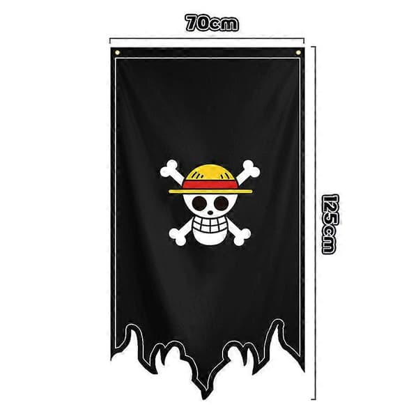 Stykke Banner Anime Flag Luffy Pirat